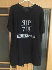  PHILIPP PLEIN T-Shirt Schwarz Gr. 5XL (L XL 2XL) Neu