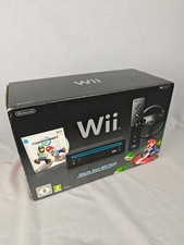 Nintendo Wii: Mario Kart Pack Konsole schwarz mit OVP