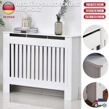Heizungsabdeckung Heizkörperverkleidung Heizkörper Verkleidung MDF 78,112,152 cm