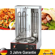3000W 2 Brenner Kebap Grill Gyrosgrill Tischgrill Elektro D?nergrill D?ner DHL