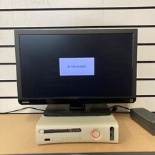 Microsoft Xbox 360 Konsole altes Menü + AV-Kabel für Teile defekt defekt RRD