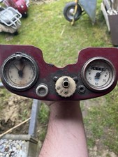 NSU Lambretta Set Uhr -Tacho- Verkleidung Vorne Komplet Mit Schloss 