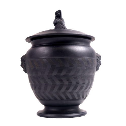 Wedgwood schwarze basalt vase - wedgwood,
