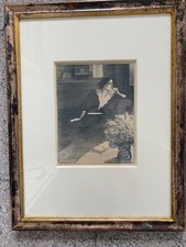 Theophile-Alexandre STEINLEN Litho Dimanche apres-midi