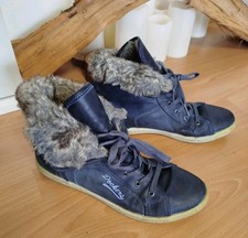 Dockers ? gefütterte Sneaker ? Winterstiefeletten ? Boots Fellbesatz ?Gr. 40