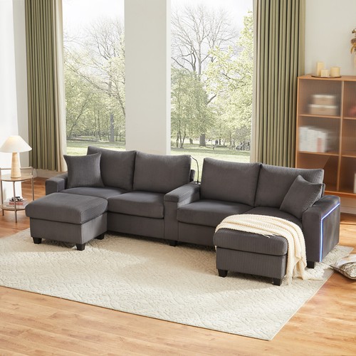 Form sitzer sofa couch - u-form, 4