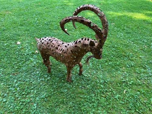 Steinbock rostoptik figur - steinbock,
