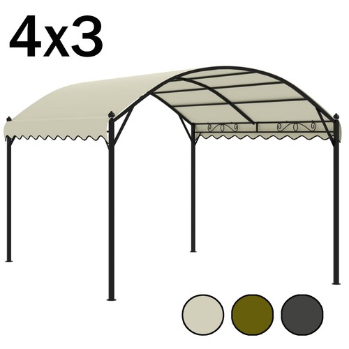 4x3m pavillon pergola - pavillon,