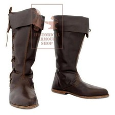 Mittelalter Leder Stiefel