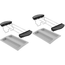 2 Sets Toastgrill Toasthalter Aus Edelstahl Brötchenaufsatz Für Toaster