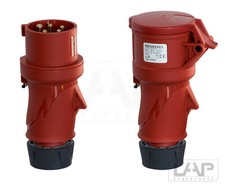 Mennekes CEE Stecker Kupplung Starkstrom Drehstrom 16A 32A 400V Powertop