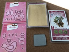 Bastelpaket 4 - Schablonen, Embossing, Marianne Design, Stampin up