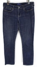Levi's Slight Curve Classic Slim Leg Jeans Damen W30 Zip Fly Denim Blau