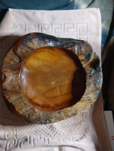 Teakholzschale für obst - teakholzschale,