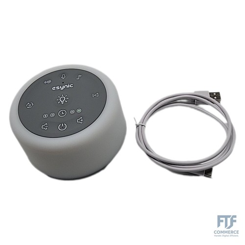 Esynic white noise machine - white,