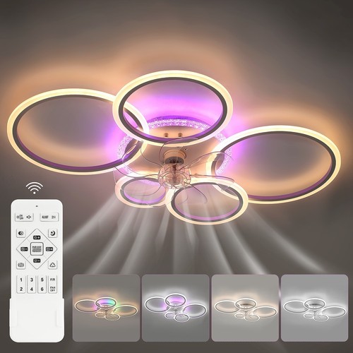 Led rgb ventilator - led,