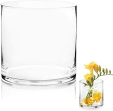 Kristallglas Vase Zylinder