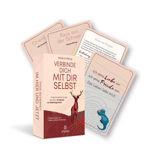 Verbinde dich mit - dir, |