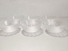 Luminarc Arcoroc Aspen France - 6 x Dessertschälchen Salatschälchen - Blattform