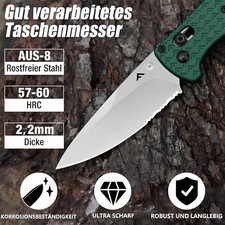 FLISSA Grün Taschenmesser EDC