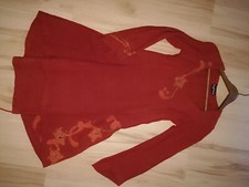 NEUw. Luzifer Berlin Kleid Langarm 100% Leinen Trompetenärmel  TOP-Zustand