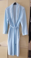 Bademantel Atelier Création, hellblau, Kurzgröße 21 = Normalgröße 42