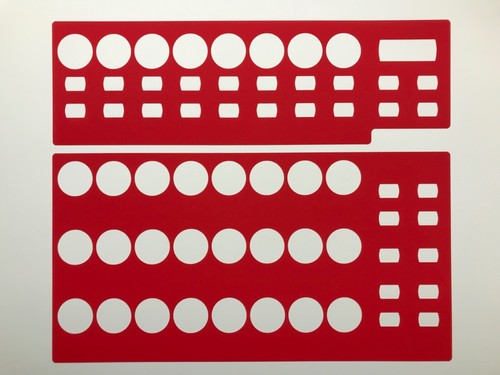 Rote overlays für - rote,