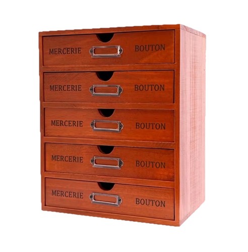 Vintage holz schubladenbox - schubladenbox, 5