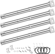 Denmay Brenner 31-44 cm Edelstahl Universal für Landmann, Taino, Enders, 4 Stück