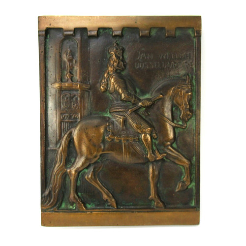 Bronze relief wandrelief - bronze,
