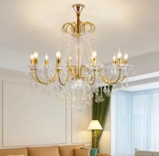 Retro Kristall Kronleuchter -