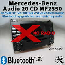 Bluetooth Nachrüstung Umbau für Mercedes Audio 20 CD MF2550 Modernisierung BT