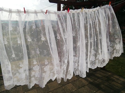 Gardine set kurzstores fenster - gardine,
