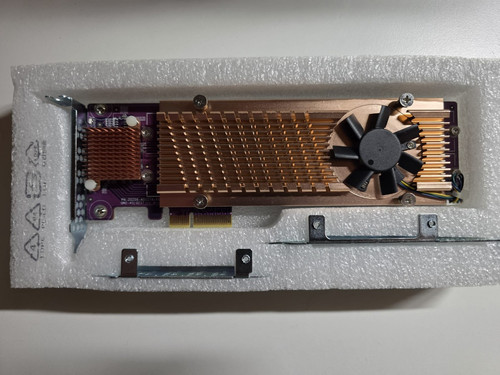 Qnap qm2 384 - qm2-2p-384, pcie