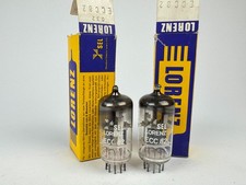 2x Lorenz / RFT ECC82 Röhre Rarität Röhrenverstärker Triode NOS OVP