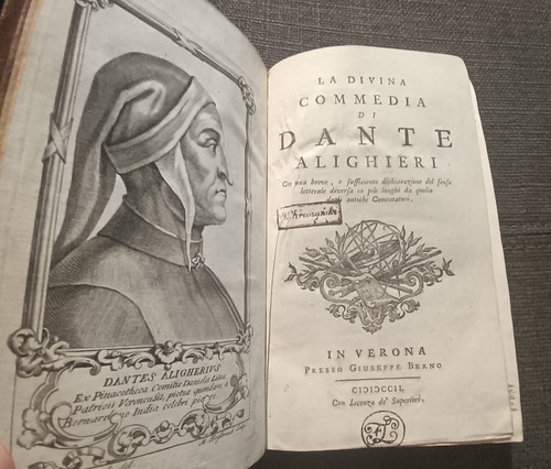 Dante alighieri inferno 1749 - dante,