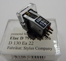 Elac ESG 791 Tonabnehmer System 1/2" mit neuw. Nachbau Diamant Nadel D 130 Ea 22