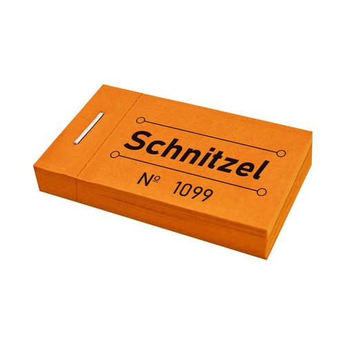 Wertmarken block schnitzel - wertmarken,