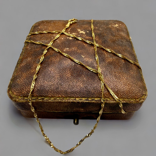 Vintage massive 18k - , gelbgold