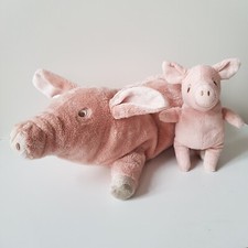 Ikea Schwein + Ferkel - Kuscheltier Ferkel Stofftier Knorrig rosa Plüschtier