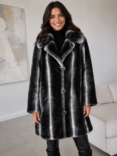 Marc cain damen mantel pelz - cain,