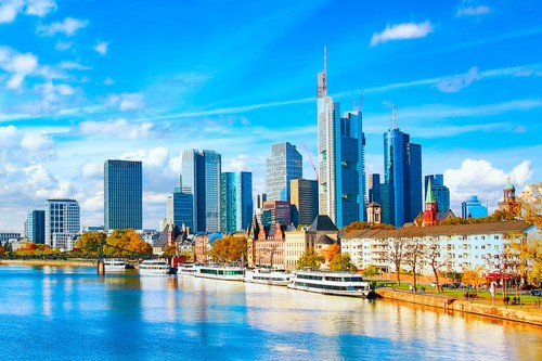 Wandbild skyline stadtbild - wandbild:, skyline-stadtbild