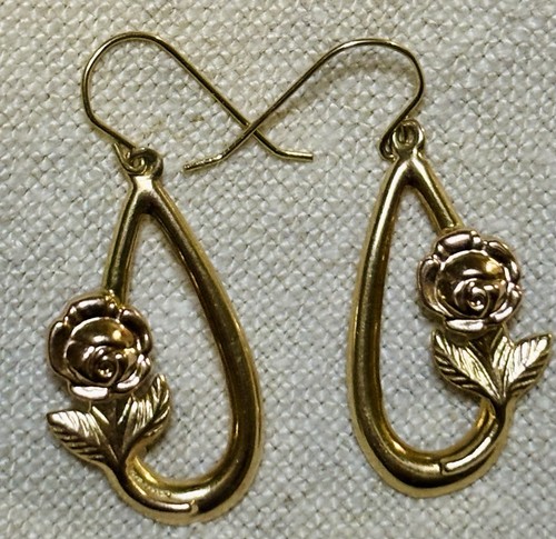 Ohrringe gold rotgold - kt,