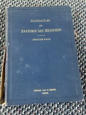 Handatlas der Anatomie des Menschen Band 2 von Werner Spalteholz 1922