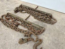 2 STÜCK RUD VSK 10/5 Verzurrkette Zurrkette Bundeswehr Spannkette 25T BW