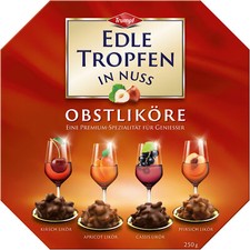 Trumpf Edle Tropfen in Nuss rot Obstliköre 250g Packung