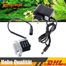CO2 Magnetventil Nachtabschaltung Ventil Solenoid Valve Für Aquarium EU Stecker