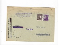 Berlin / 16.5.46 BERLIN - CHARLOTTENBURG / Roll-Stempel auf Brief nach Wilmersdo