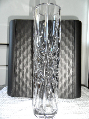 Bleikristallvase mit - bleikristallvase,,