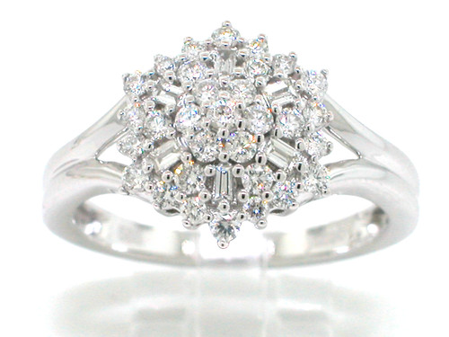 Brillant ring 585 weißgold - brillant,